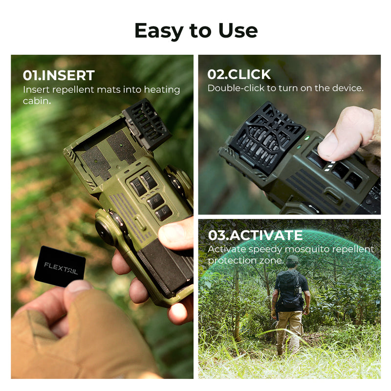 EVO REPEL 3-in-1 Outdoor Mosquito Repeller Lantern