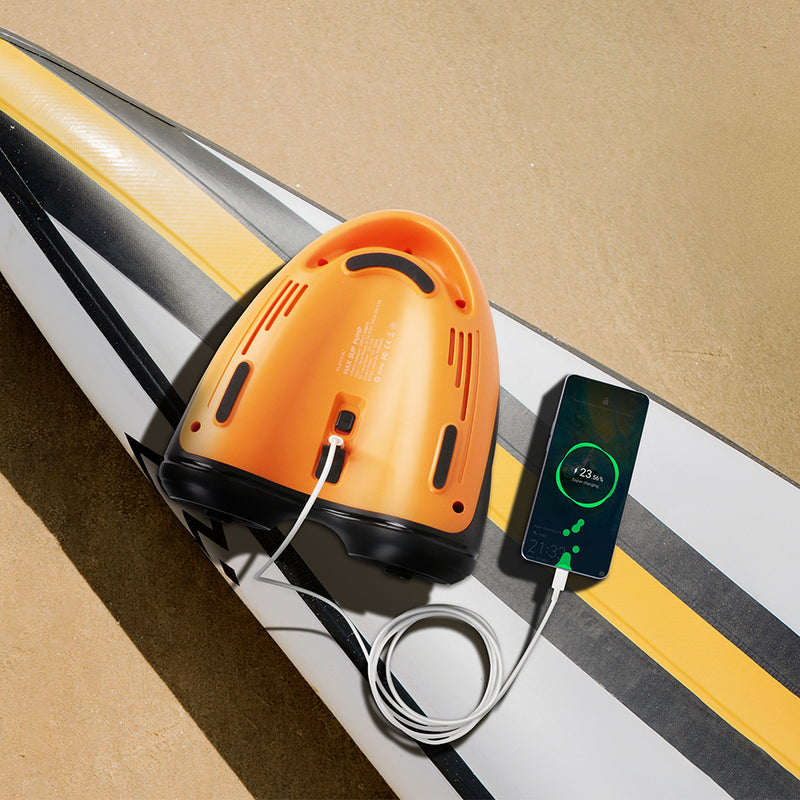 MAX SUP PUMP - 20PSI Cordless Rechargeable Air Pump for SUP & KITE