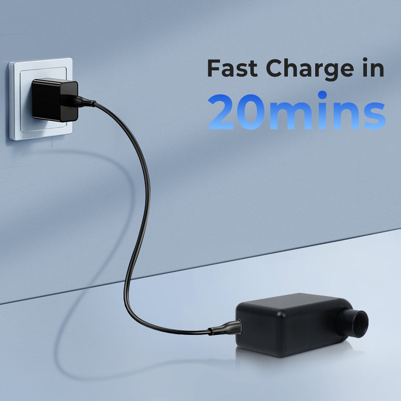 TINY BIKE PUMP - Ultra-Mini 100PSI Rechargeable Bicycle Pump