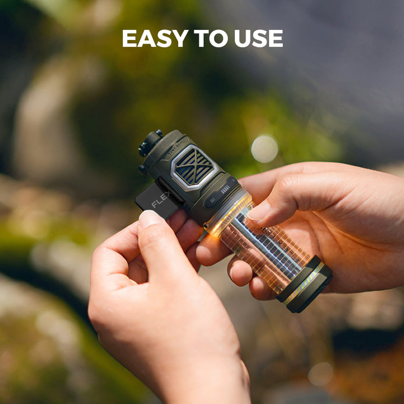 TINY REPEL - 3-in-1 Mosquito Repellent with Camping Lantern