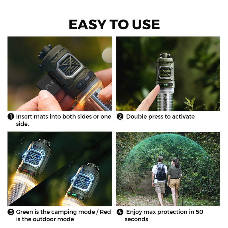 TINY REPEL - 3-in-1 Mosquito Repellent with Camping Lantern