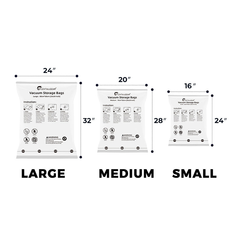 Vacuum Storage Bags With Pump