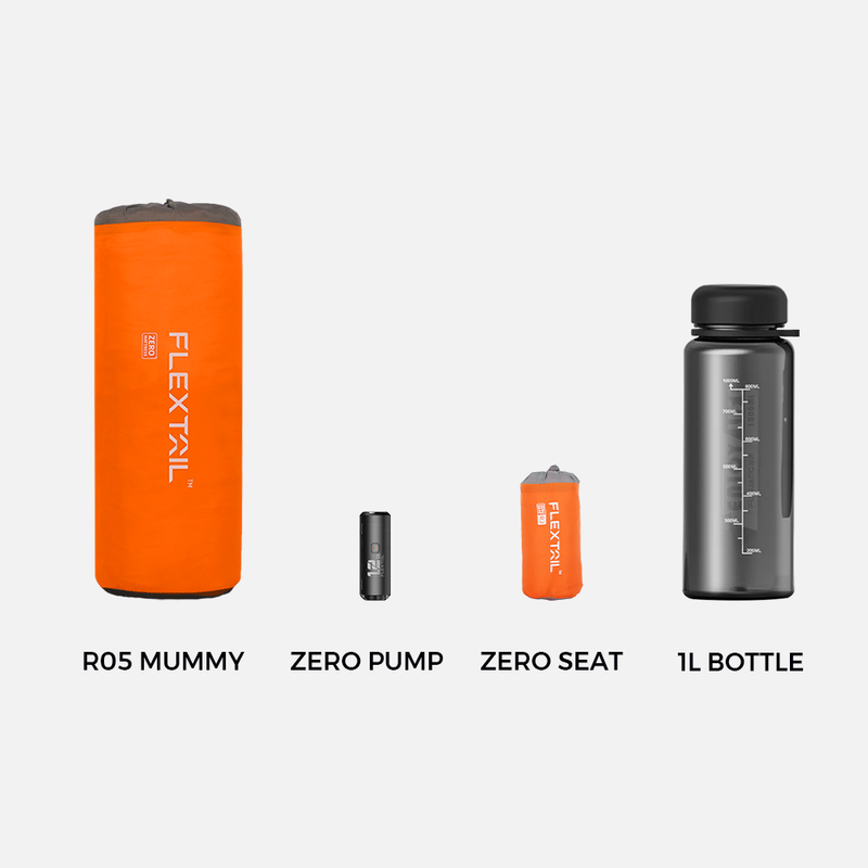 ZERO MATTRESS R05 MUMMY - 5.6 R-value Ultralight Air Sleeping Pad