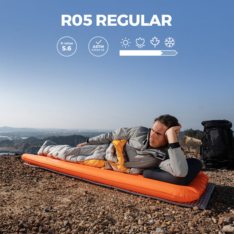 ZERO MATTRESS R05 REGULAR - 5.6 R-value Ultralight Air Sleeping Pad