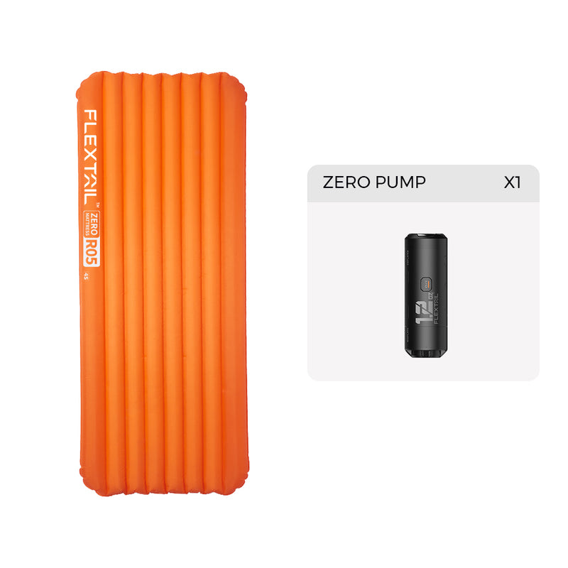 ZERO MATTRESS R05 REGULAR - 5.6 R-value Ultralight Air Sleeping Pad