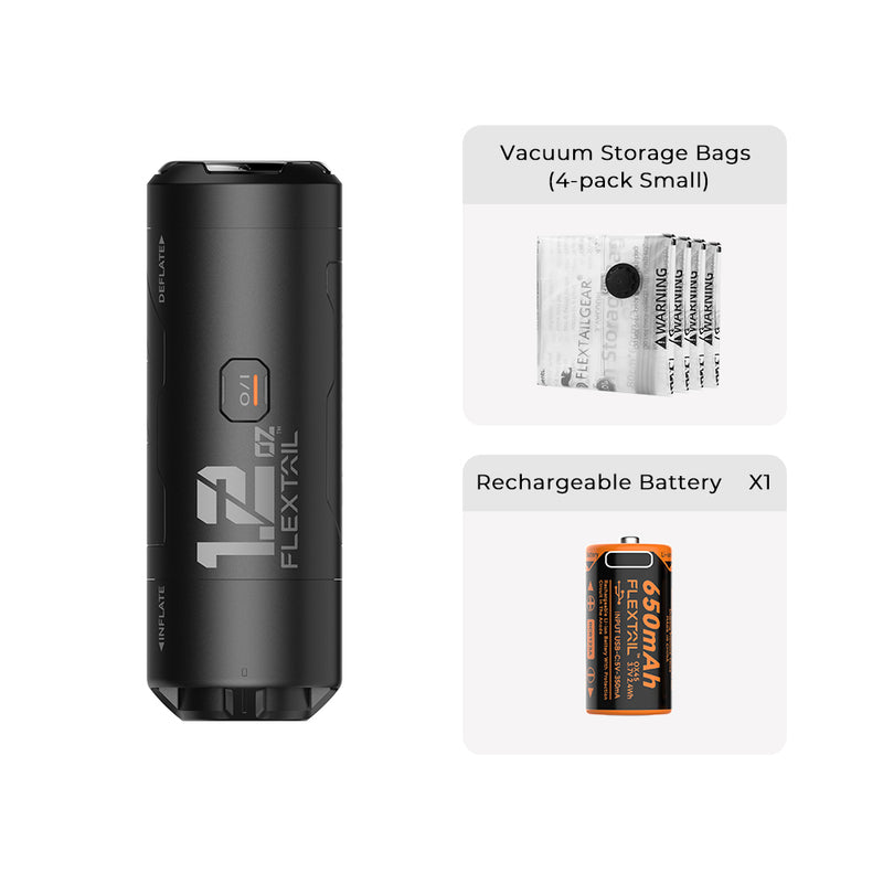 ZERO PUMP - World's Smallest Pump for Sleeping Pads