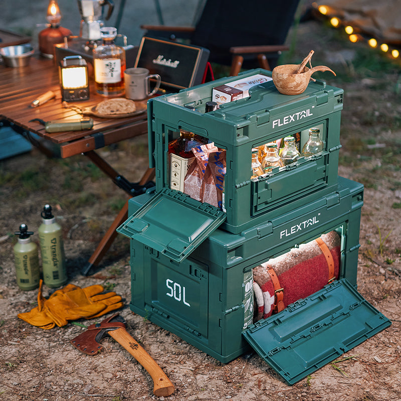 EZY BOX-28L/50L PP Folding Large Outdoor Storage Box - FLEXTAIL