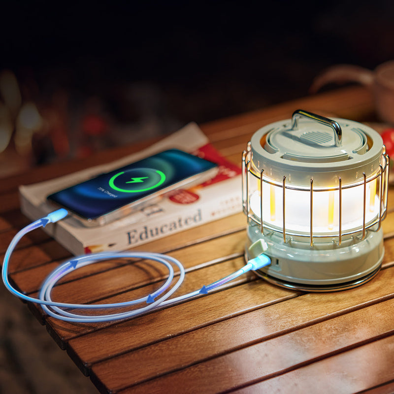 MAX LANTERN - 3-in-1 Vintage Lantern with Flame (Pre-sale)