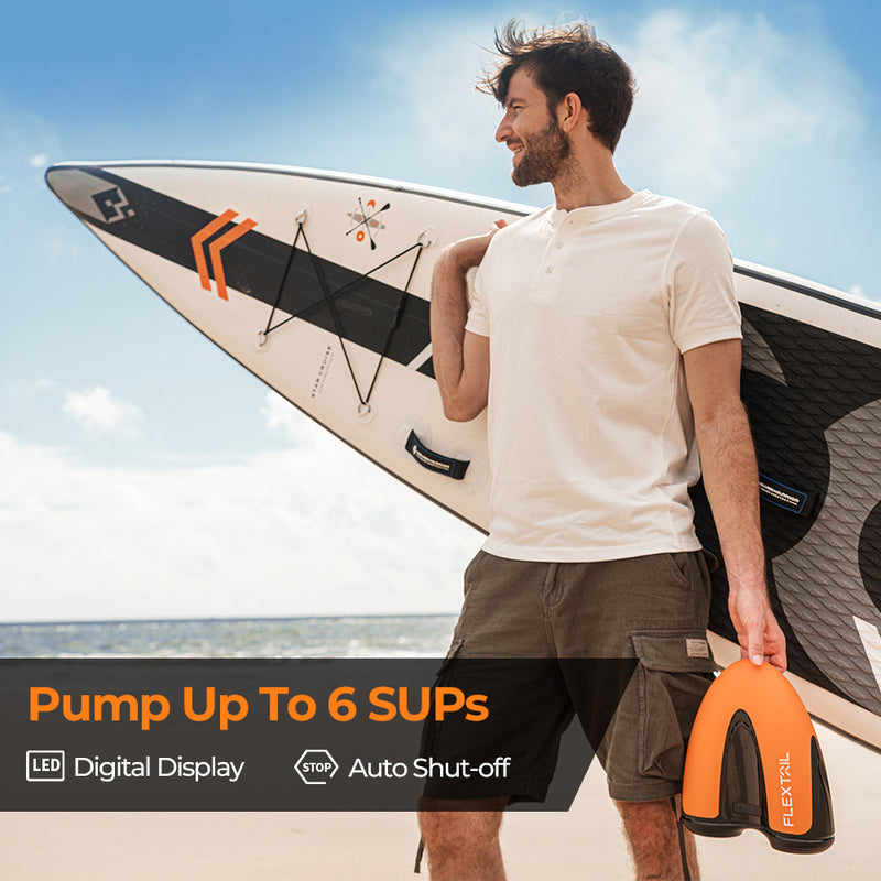MAX SUP PUMP - 20PSI Cordless Rechargeable Air Pump for SUP & KITE