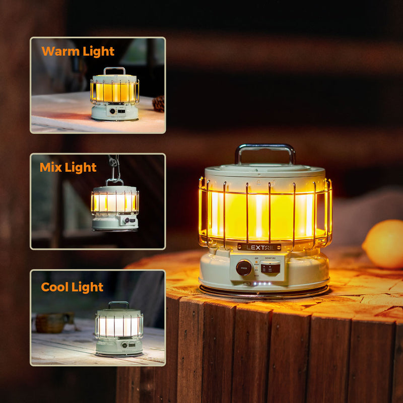 MAX LANTERN - 3-in-1 Vintage Lantern with Flame (Pre-sale)